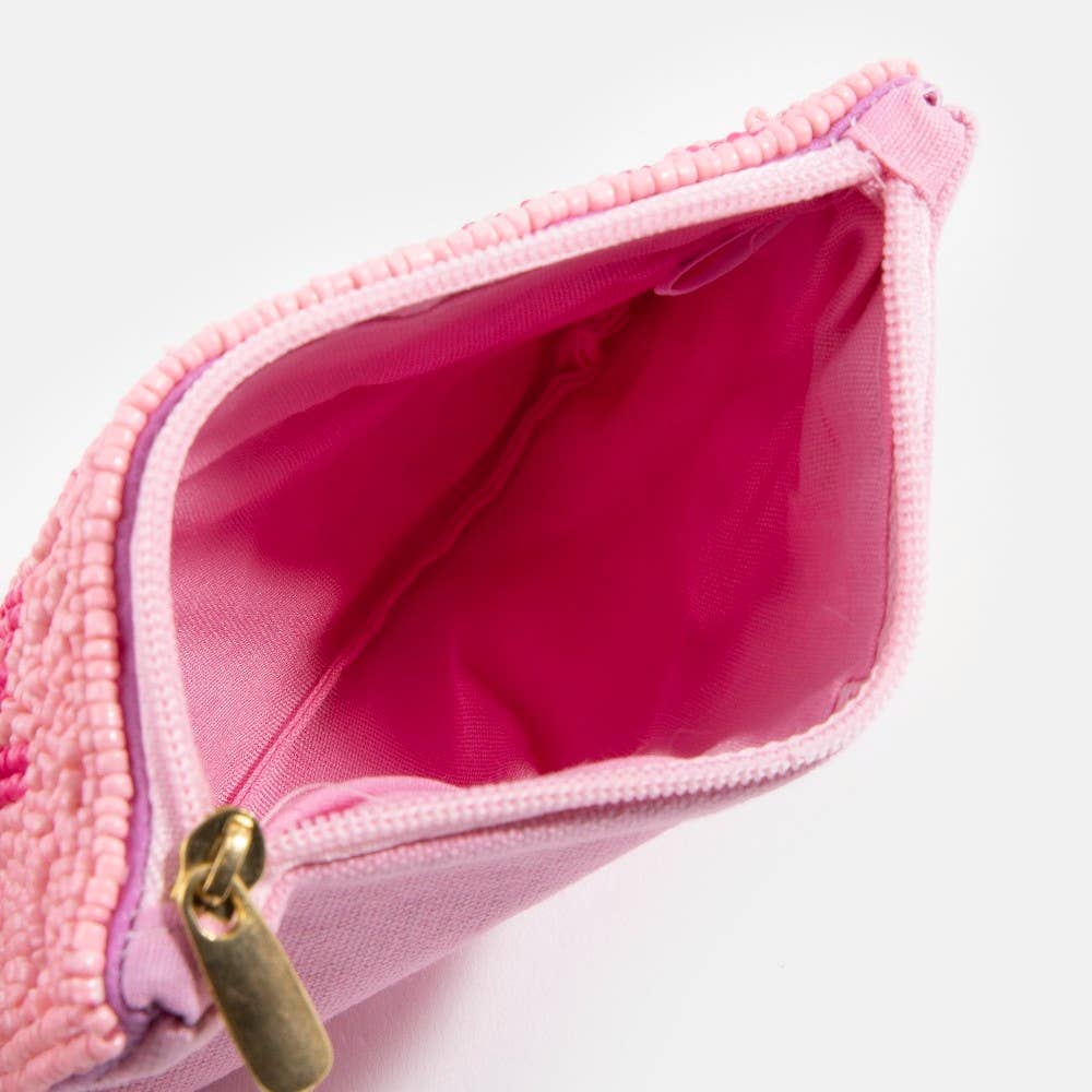Yes Girl You Can Beaded Coin Purse