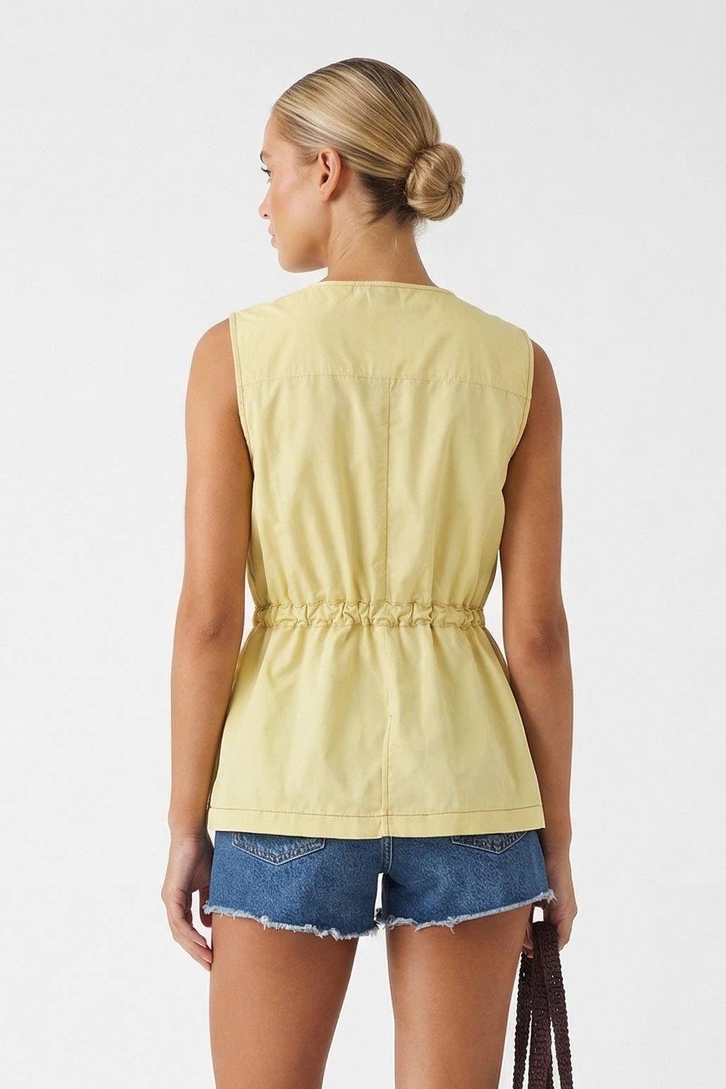 FULL & ZIP PEPLUM TOP