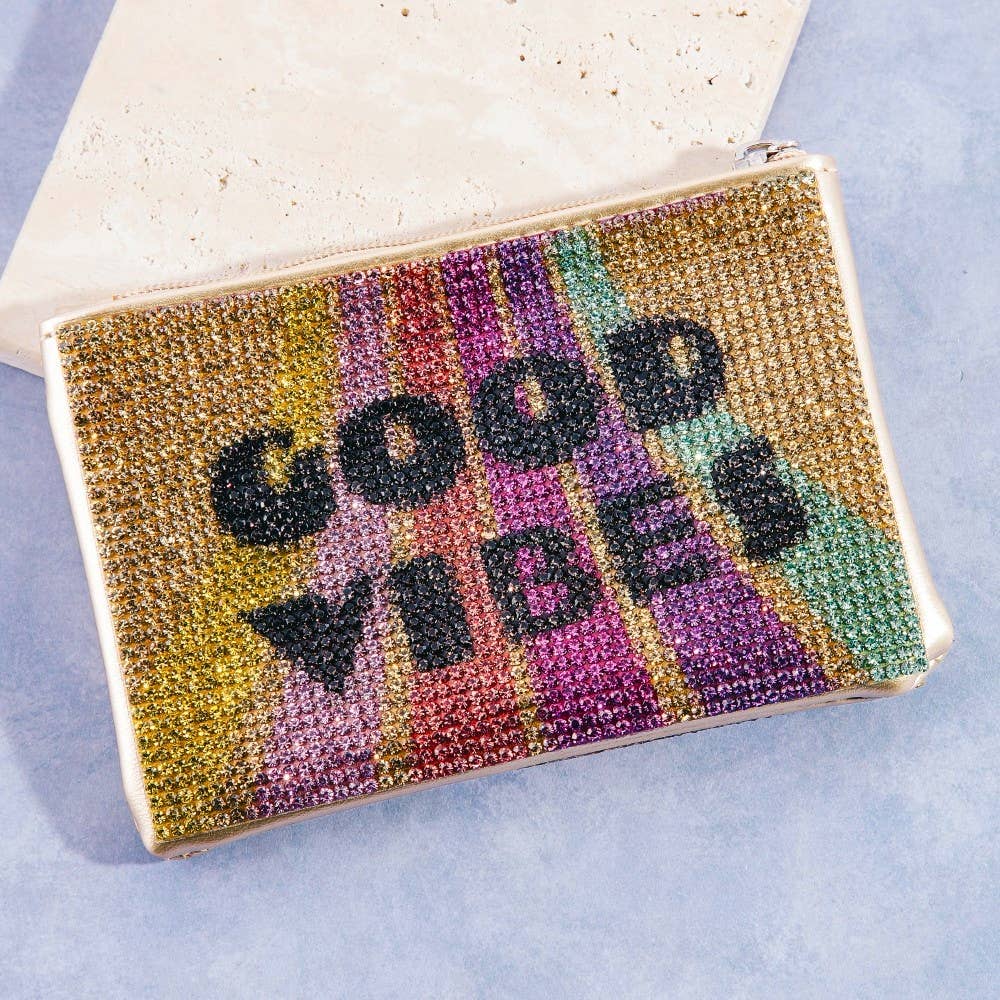 Good Vibes Pave Coin Purse