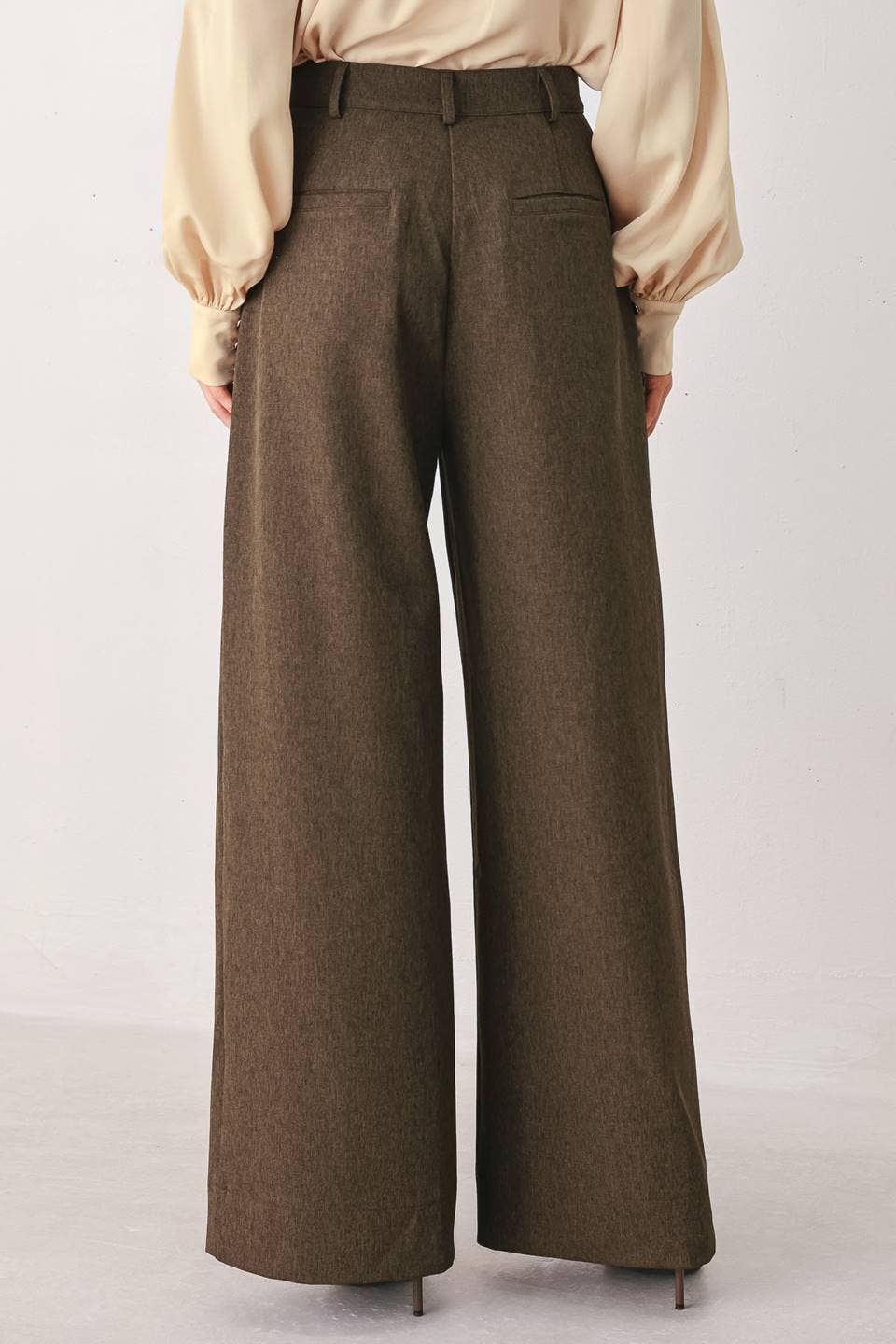 Wide Leg Woven Pants