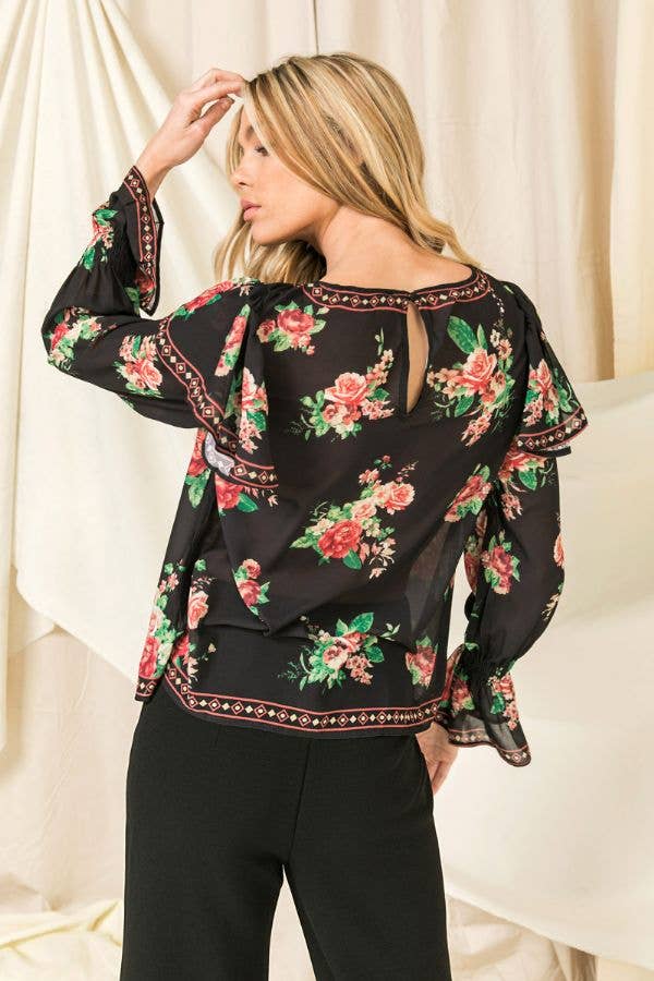 A WOVEN TOP