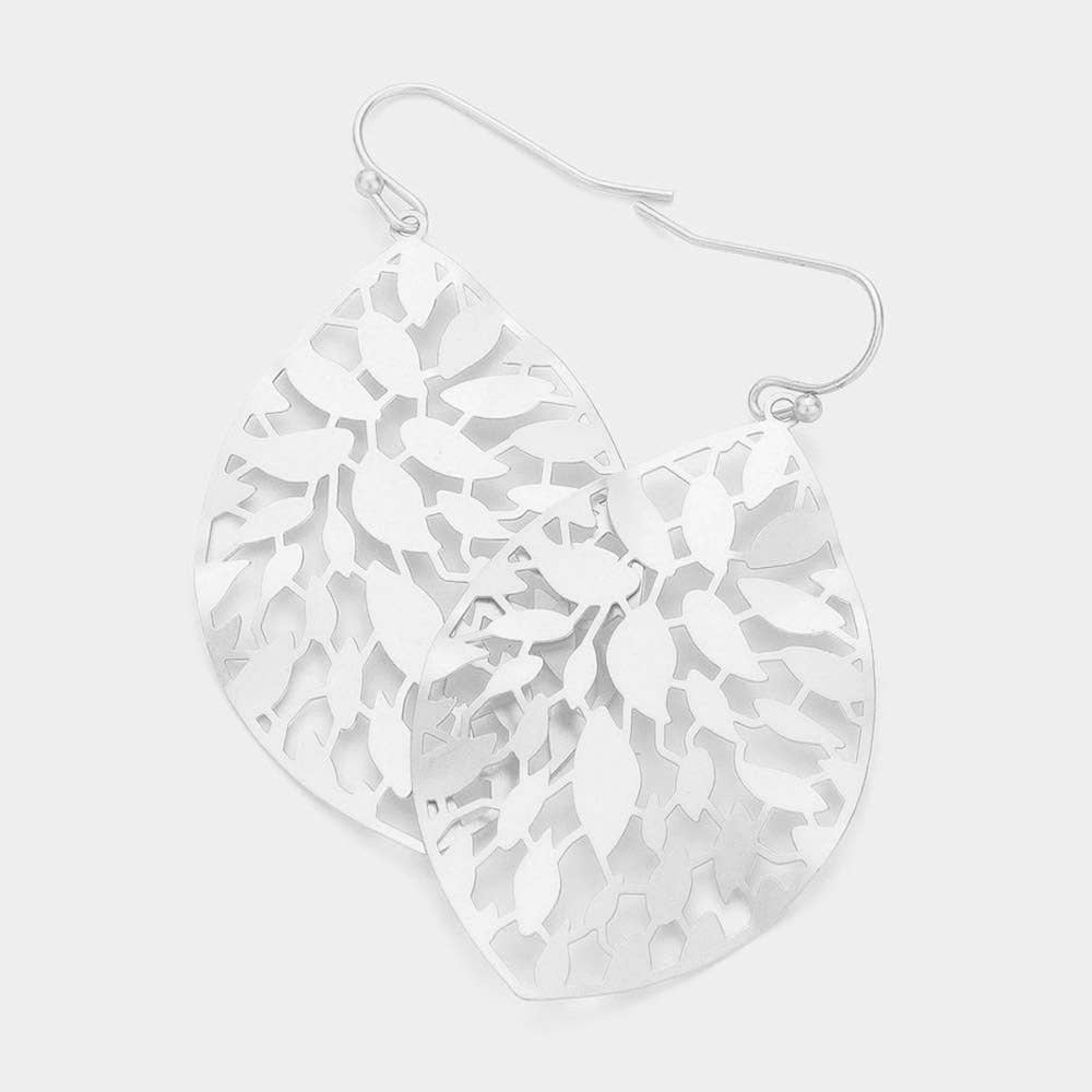 Petal Filigree Dangle Earrings