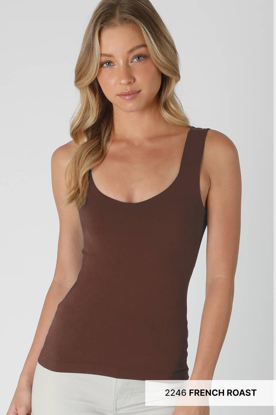NIKI BIKI- Clean Line Sweet Heart Tank