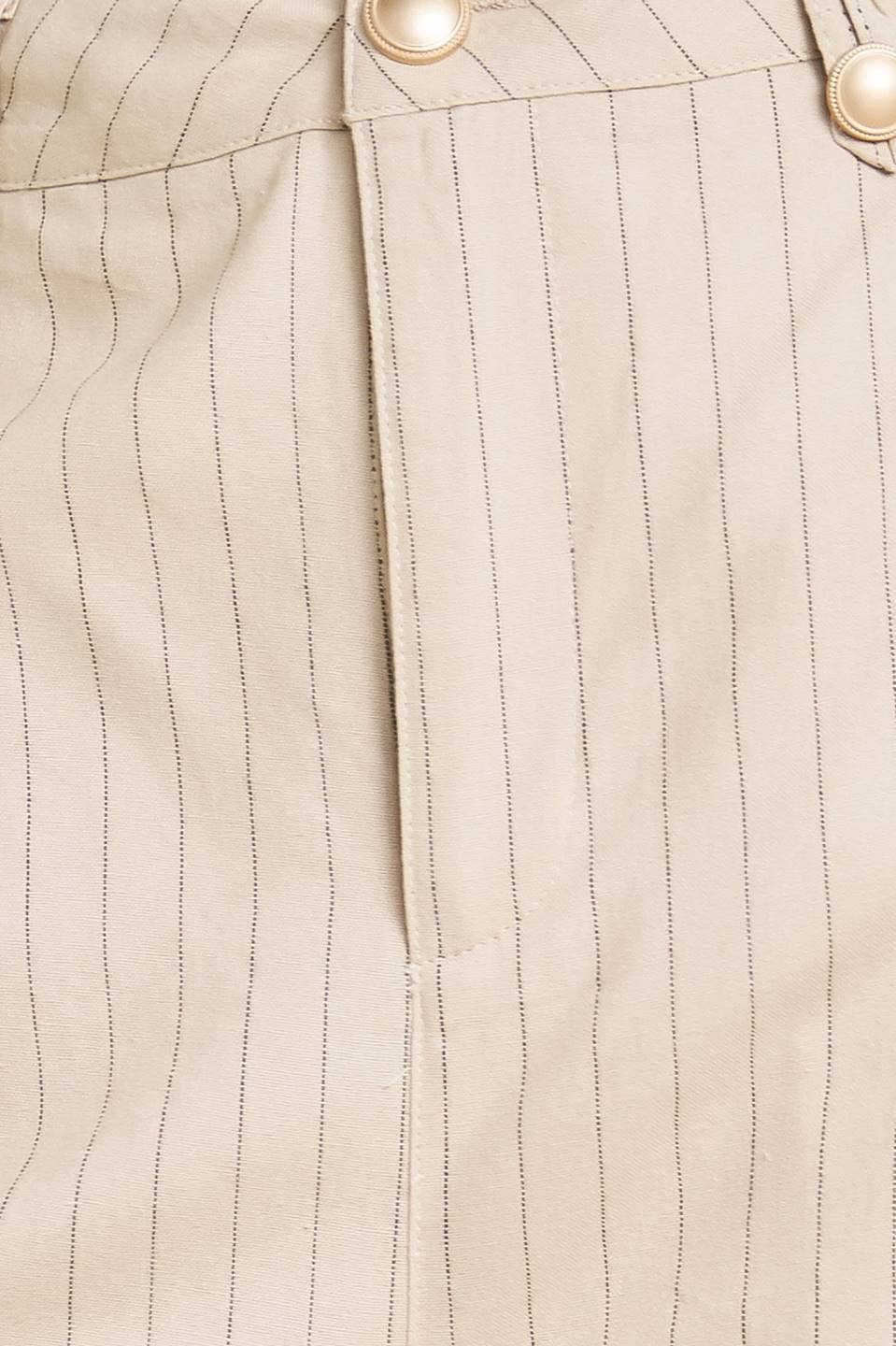 A striped woven pant