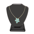 🌸 TURQUOISE FLOWER PENDANT 🌸