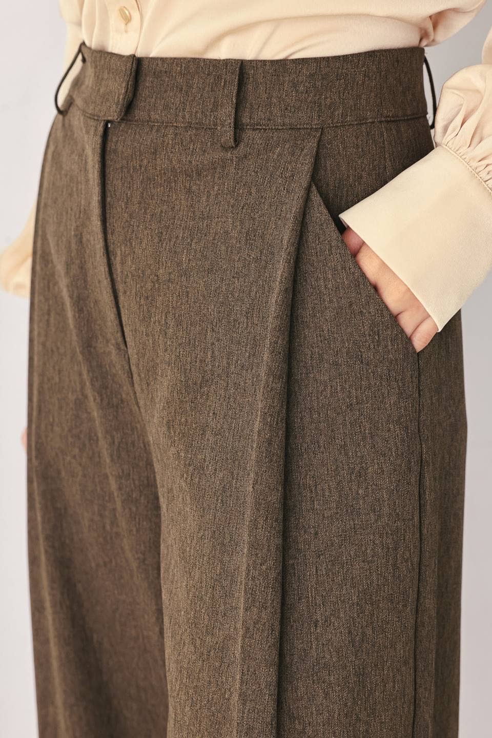 Wide Leg Woven Pants
