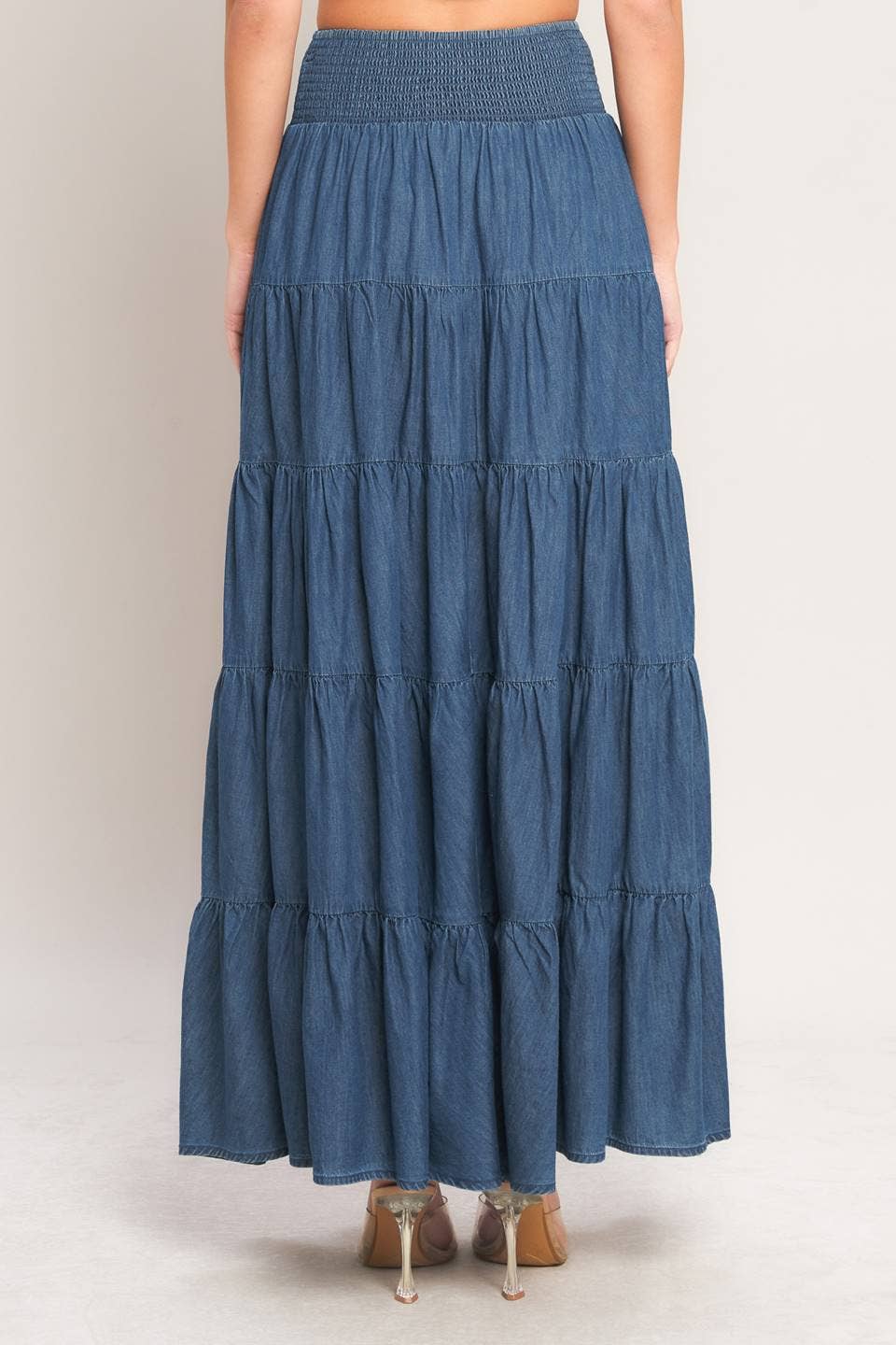 A lightweight maxi skirt